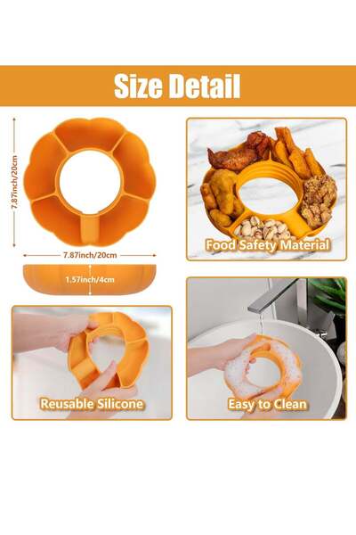 Generic Snack Bowl for Stanley 40 oz Cup with Handle, Snack Tray on Top for S...