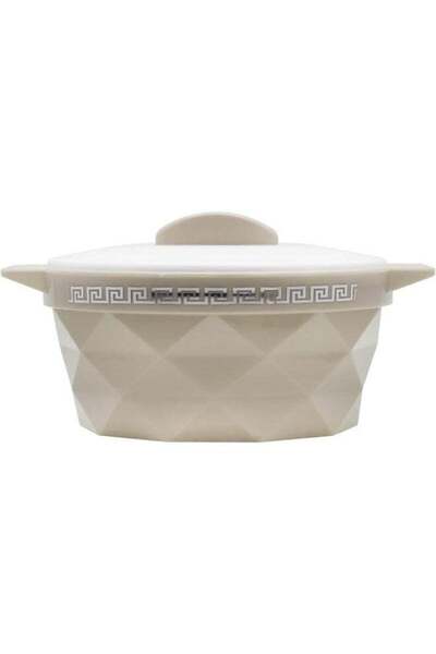 Generic SELVEL SELVEL Giving shape to life! DIAMOND CASSEROLE 1000 ML BEIGE
