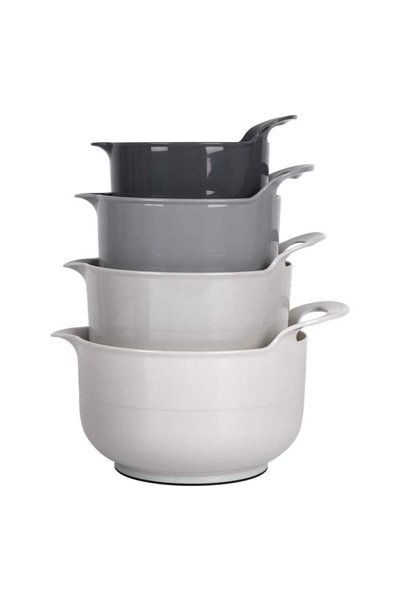 Generic Mixing Bowl Set Plastic Salad Bowl Mixing Bowl Set Non-Slip with Hand...