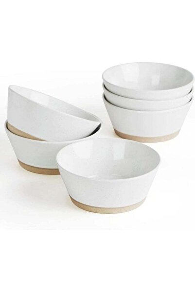 Generic Saturn 6 Piece Stoneware Bowls Set in 5.5 inches, Serving Bowl for Ce...