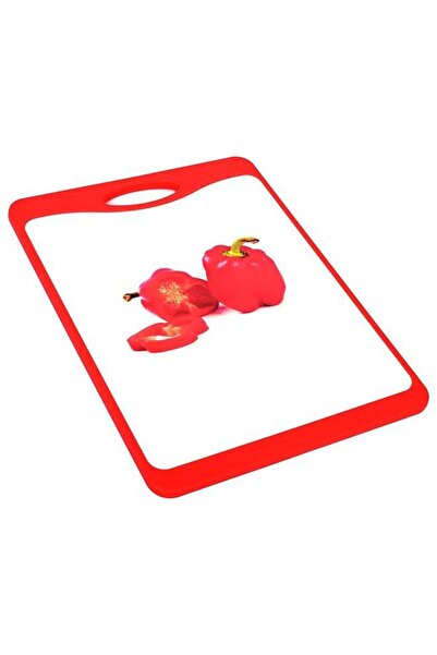 Generic Homepro Pp Cutting Board - Rectangular Red Chopping Board For Versati...