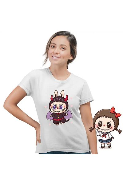 OEM Women's T-shirt Labubu Halloween