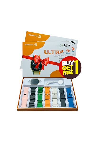 ZERO SPACE ZEROSPACE ZEA281 7STRAP SMARTWATCH ZEA281 2pc