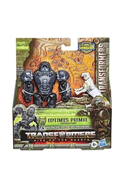 transformers Set 2 figurine Beast Alliance - Optimus Primal și Arrowstripe, 13 cm