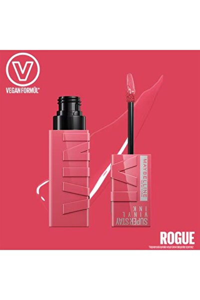Maybelline New York Super Stay Vinyl Ink Uzun Süre Kalıcı Likit Parlak Ruj 14...