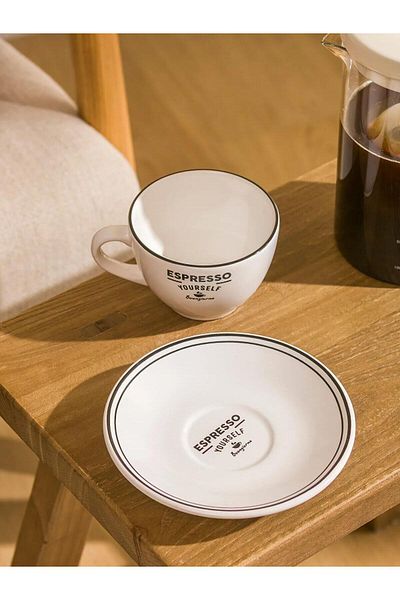LC Waikiki Lcw Printed Ceramic Espresso Cup 215 ml (W5)