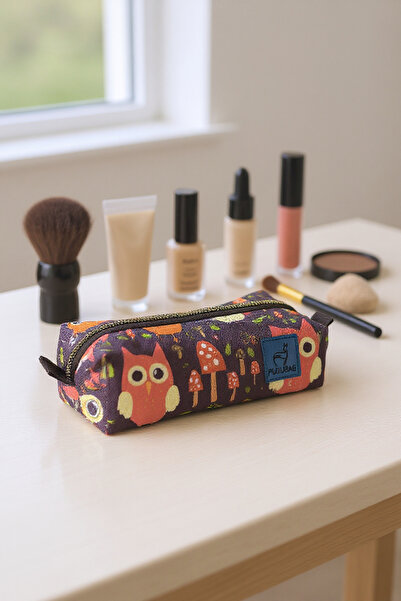 PUDUBAG حقيبة مكياج صغيرة الحجم متوافقة مع حقيبة اليد للنساء