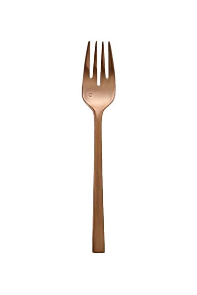 Generic Rose Gold Dessert Fork Rose Gold 17.5 L x 2.5 Wcm