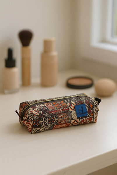 PUDUBAG Мини чантичка за грим за жени, проектирана да се побира в дамски чанти