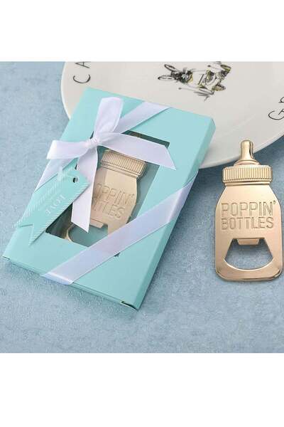 Generic SYOSI Baby Bottle Opener Favors Baby Shower Party Favors Baby Boy Shower Gifts Decorations Souvenir