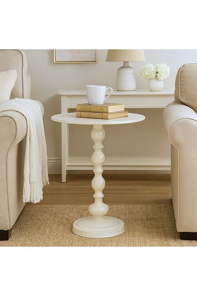 Vi Markets Vienna Side Table - White