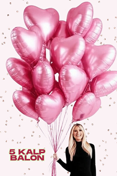 Baloncu Nene Pink Heart Set Big Heart Marriage Proposal Marriage Anniversary Valentine's Day Ornament