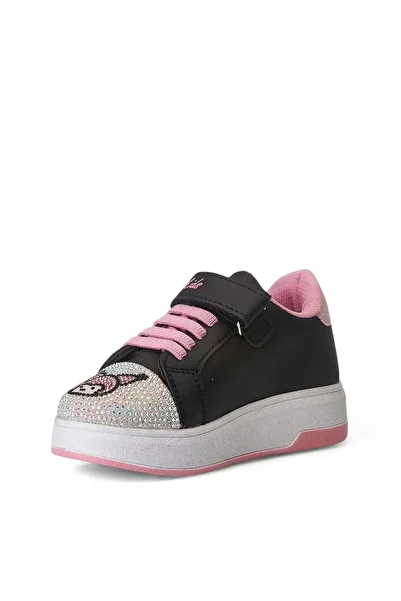 NS Little Kromi Printed Girl's Sneaker, Orthopedic, Flat Bottom.