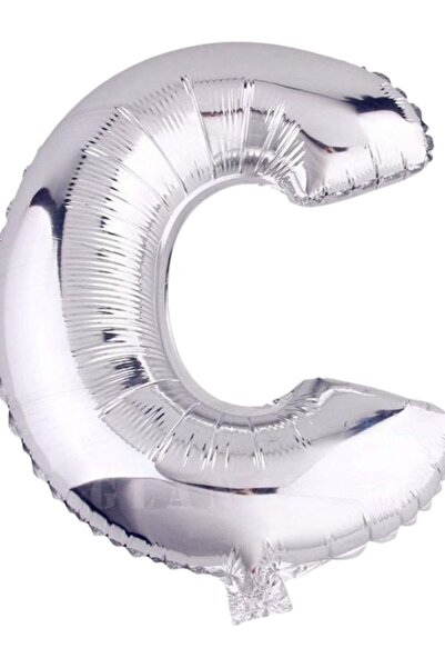 PartiCompany بالون فضي على شكل حرف