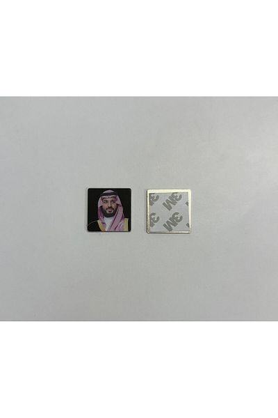 SUMAKA 3M Muhammad Bin Salman Metal Mobile Sticker