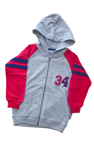 Özsa penye kapşonlu çocuk sweatshirt