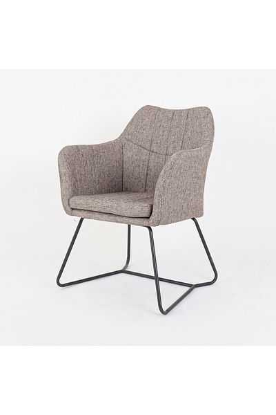 Vi Markets Fabric chair - metal bases, distinctive design