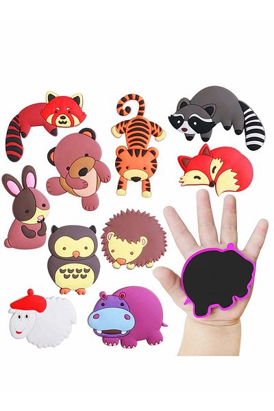 Generic SYOSI Fridge Magnets for Toddlers Refrigerator Child Full Back Magnetic Soft Rubber Kids Educationa