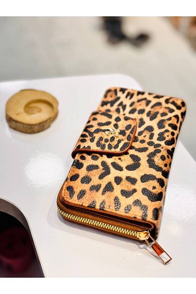 SHIKIRTI Women's Wallet with Zipper Closure and Card Holder Section