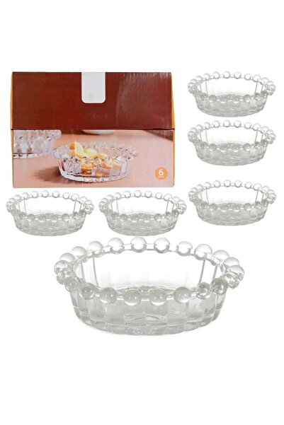 Generic Small Glass Bowls, 6 Pack- 3 Inch Clear Glass Bowls, Dips, Nuts, Cand...
