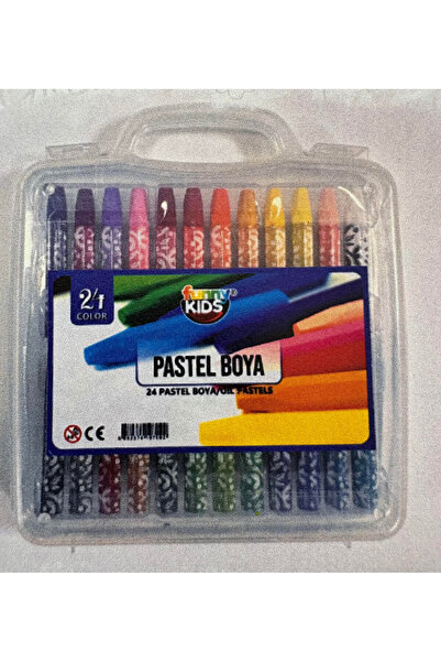funny kids Pastel Boya 24 Renk Çantalı (FNNY-19709 )