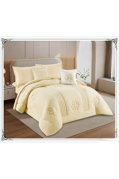 Red Rose Luxury hotel double bed sheet with an exclusive and attractive design made of microfiber, size 220*240 cm