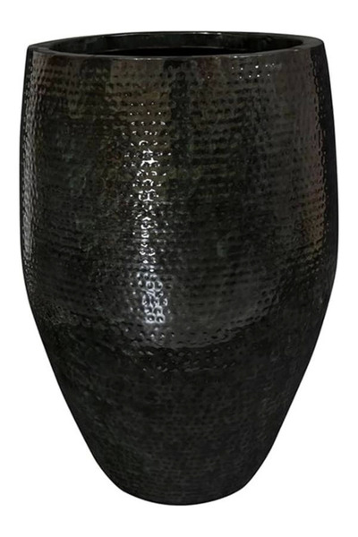 Genel Markalar Thom Siyah Metal Yüksek Saksı 62x88cm