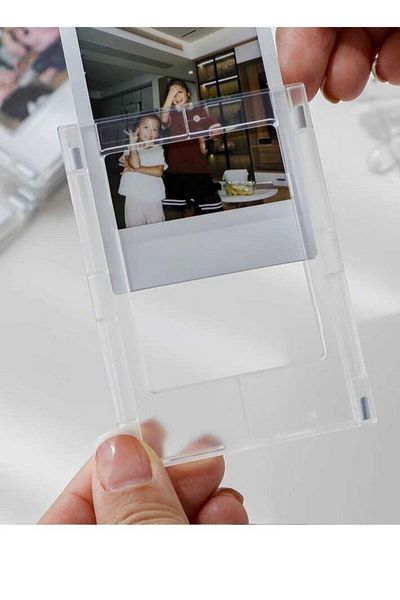 Generic 5pcs 3-Inch Magnetic Instax Photo Frames - Refrigerator Magnets for Instax Mini12 Camera Photos, In