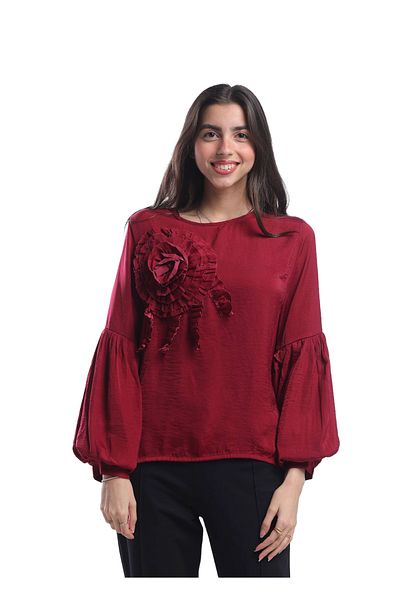 SUGA Spring Flower Blouse
