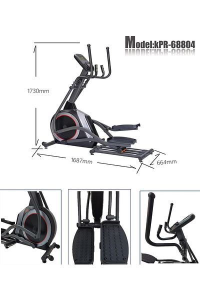 BUNCA KPR68804 Magnetic Optical Bike - 9kg Spinning Wheel, Max User Weight 150kg