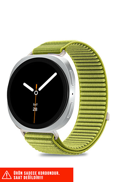 Nezih Case Samsung Galaxy Watch 8 40mm / 44mm / 46mm Classic Uyumlu Hasır Örg...