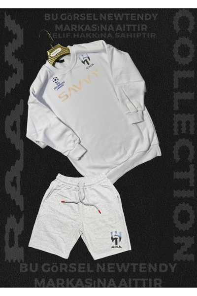 Minikelya Unisex Sports Set Inspired by Al Hilal |   Sports Set for Both Sexes Inspired by the Crescent – Limited Edition