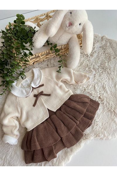 Lovelybird Tricot Suit with Links Skirt