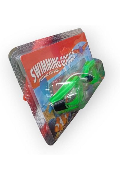 Other Green Kids’ Swimming Gear Set – Safe Plastic Goggles & Swim Accessories (Ages 3+) – Boys & Girls