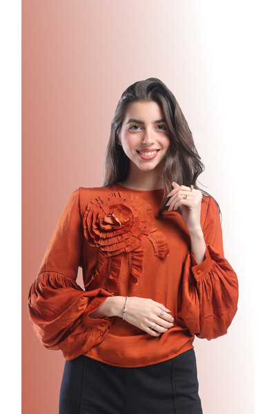 SUGA Spring Flower Blouse