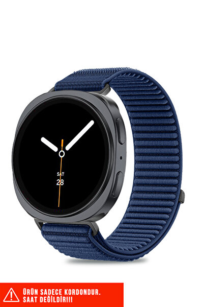 Nezih Case Samsung Galaxy Watch 8 40mm / 44mm / 46mm Classic Uyumlu Hasır Örg...