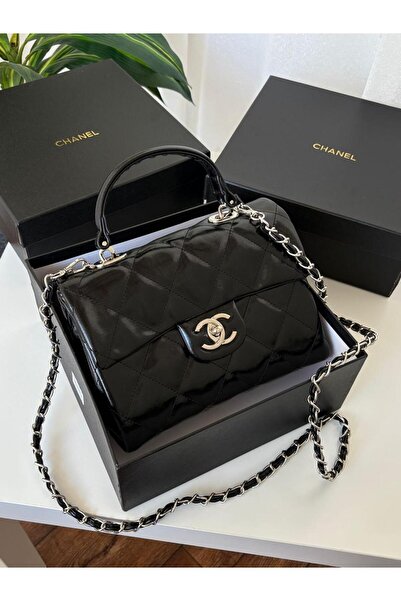 handbag شنطه نسائيه ماركه شانيل بلون اسود