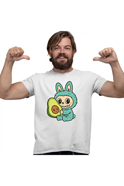 OEM Tricou Barbati Labubu Avocado