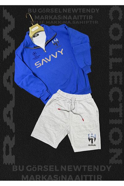 Minikelya Unisex Sports Set Inspired by Al Hilal |   Sports Set for Both Sexes Inspired by the Crescent – Limited Edition