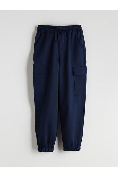 LC Waikiki Sparkling Selections from Shining Store |   Boys' Cargo Jogger Pants with Elastic Waistband
