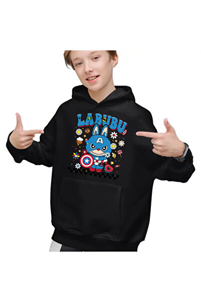 OEM Labubu Kids Boys Captain America Sweatshirt