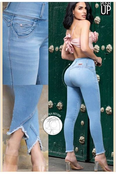 Divina Shaping jeans with real push-up effect, made in Colombia, La Nena model