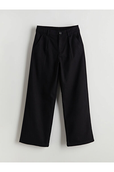 LC Waikiki RMZ GİYİM FARKIYA بنطلون بناتي واسع الساق مطوي