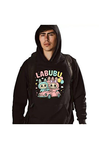 OEM Hanorac Barbati Labubu Car Trip