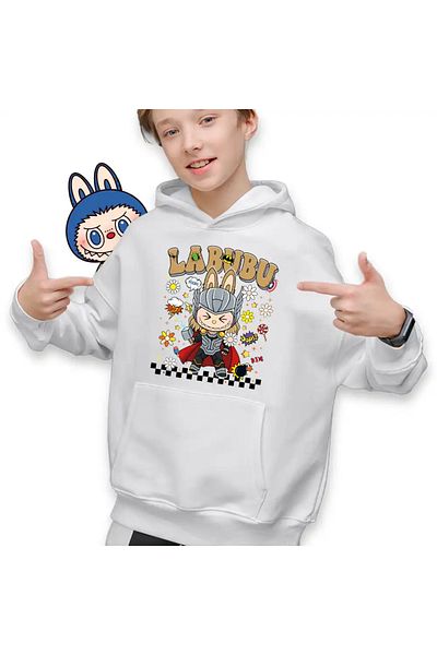 OEM Labubu Thor Ragnarok Kids Boys Sweatshirt