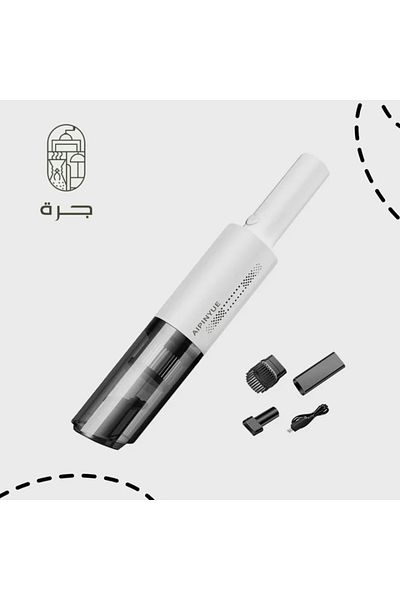 Solaf Cordless Vacuum Cleaner for Kitchens and Bars with High Suction Power and Transparent Color 250ml from Jar