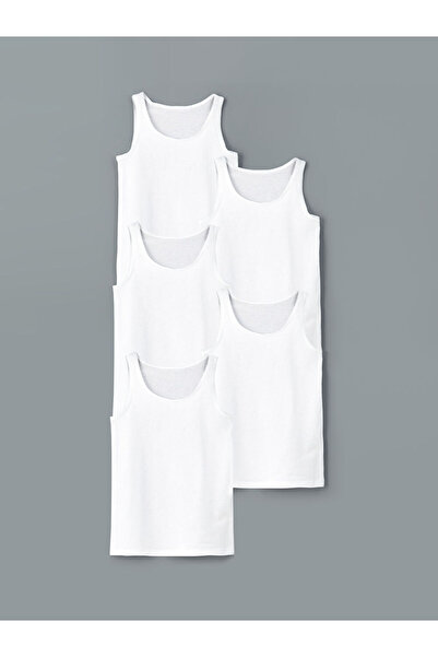 LC Waikiki Create Your Style from Uzg Store |   Crew Neck Girls' Tank Top 5-Piece Set
