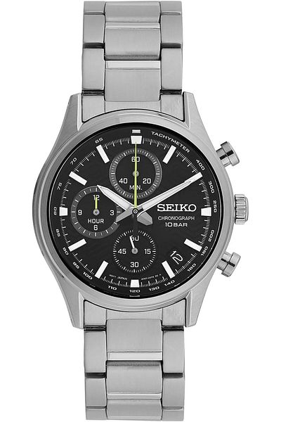 Seiko ساعة سيكو كرونوغراف كوارتز رجالية - SSB419P1