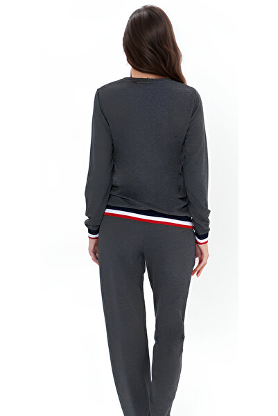 U.S. Polo Assn. Kadın Pamuklu Şık ve Rahat Pijama Takımı