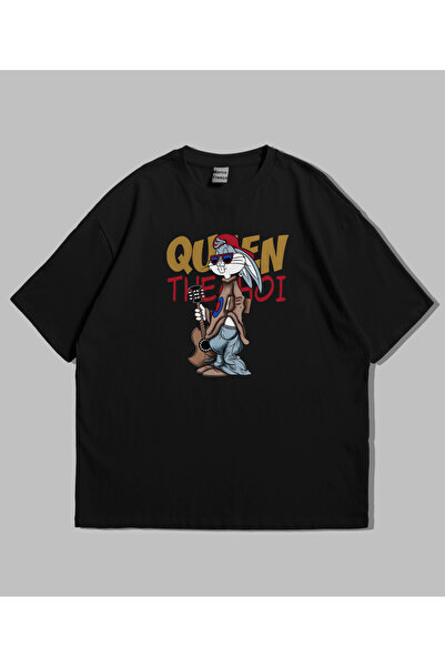 Marco Fresco Unisex BugsBunny Štampano Udobne za svakodnevno korišćenje Overs...